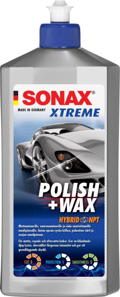 Välishooldusvahend SONAX XTREME Polish+Wax süvapuhastav vaha 500ml