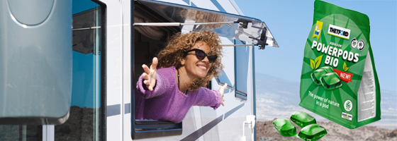 Mugavad Thetfordi PowerPod kapslid mobiilsete tualettlahenduste jaoks